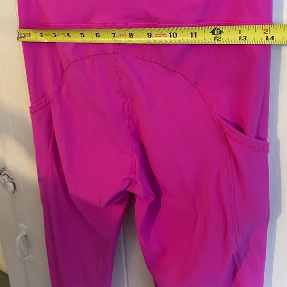 ZYIA ACTIVE 8-10 - Party Hot Pink Leggings / Joggers / High waist with Pockets - Picture 8 of 12